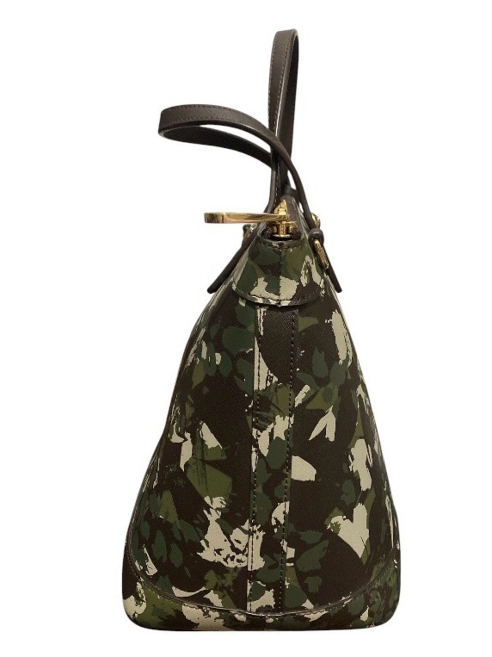 Henri Bendel Custom Patch Camo Satchel - Picture 6 of 14